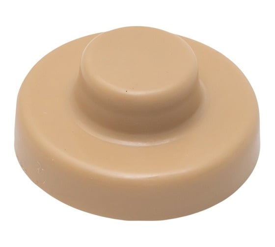 Изображение товара Колпачки для самосверлящих шурупов кровельных и сэндвич-панелей КРЕП-КОМП св. бежевый, 500 шт. кк св.бежевый