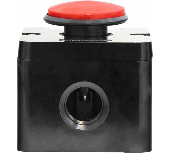 Изображение товара Кнопочный пост управления ПКЕ TDM ELECTRIC 222-1 у2, красный гриб с фиксацией, ip54 SQ0742-0028