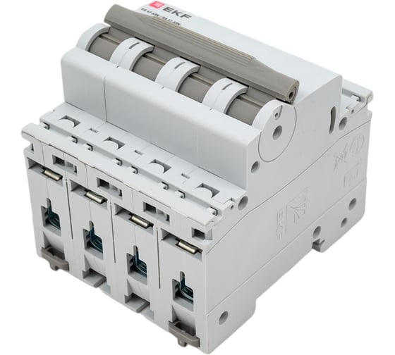 Изображение товара Автоматический выключатель EKF 4P 32А (C) 6кА ВА 47-63N PROxima M636432C