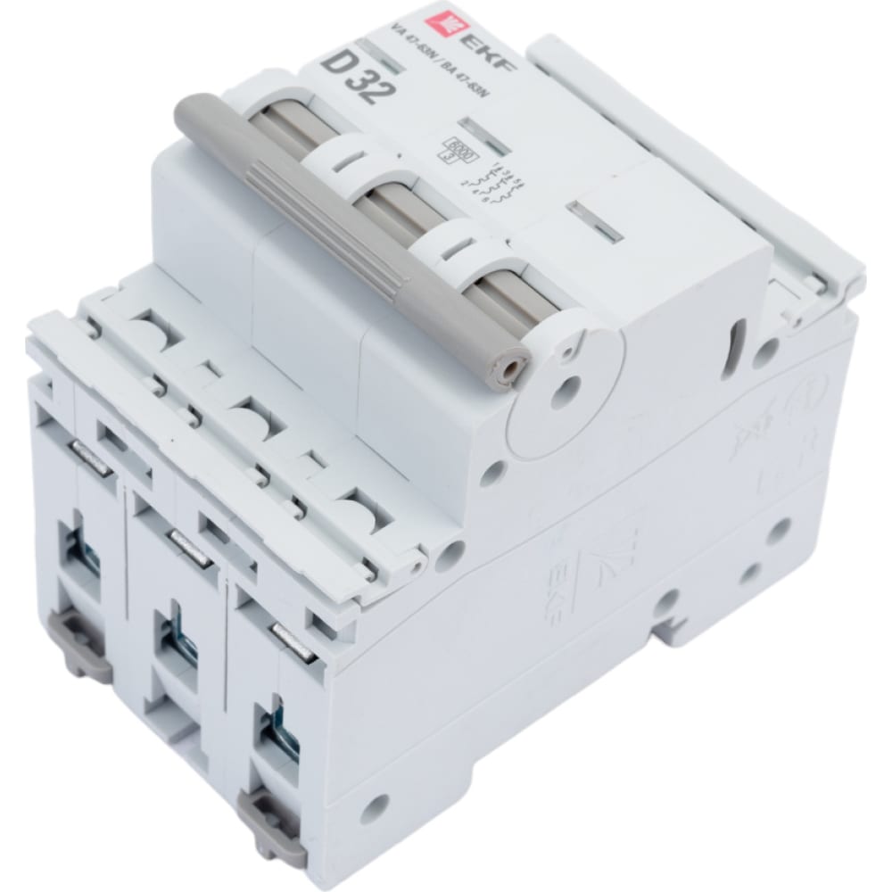 Автоматический выключатель EKF автоматический выключатель tdm electric ва47 100 3p c100 а 10 ка sq0207 0077