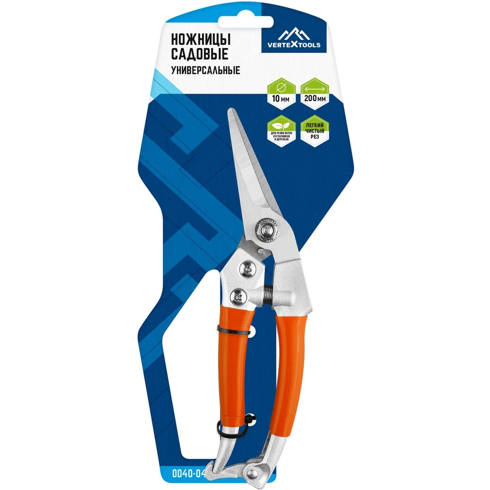 Изображение товара Садовые ножницы vertextools 0040-04 Полупрофессиональные Изображение товара Садовые ножницы vertextools 0040-04 Полупрофессиональные