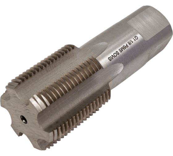 Изображение товара Трубный цилиндрический метчик SOVIS м/р G 1 1/8" Р6М5 комплект из 2-х шт. 23222