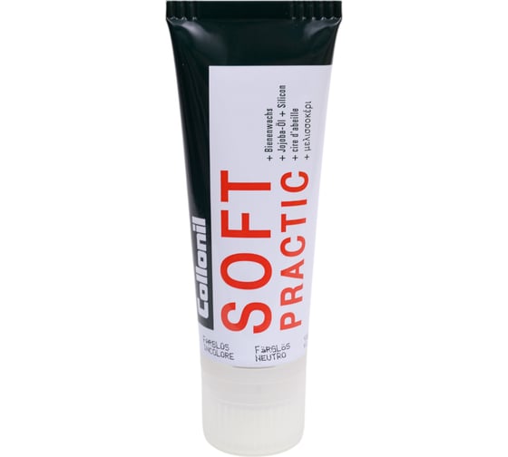 Изображение товара Крем на пчелином воске для ухода за изделиями из деликатной гладкой кожи Collonil Soft Practic 050 нейтральный 3763 050