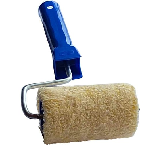 Изображение товара Валик Никище ВМ100 полиакрил Синтек 100x48 мм, бюгель 6 мм, шплинт, плотность 130 гр/м2, ворс 6 мм 36956