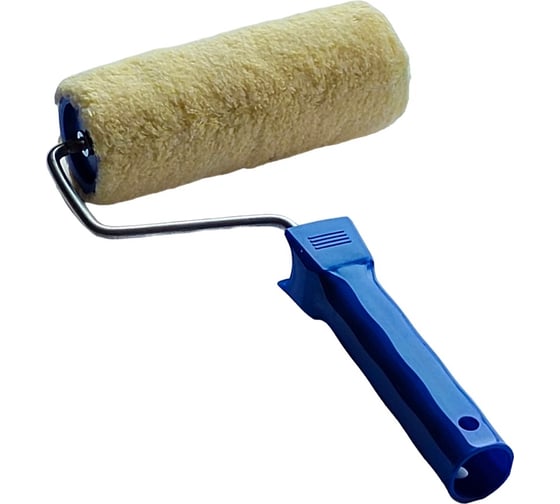 Изображение товара Валик Никище ВМ150 полиакрил Синтек 150x48 мм, бюгель 6 мм, шплинт, плотность 130 гр/м2, ворс 6 мм 37321