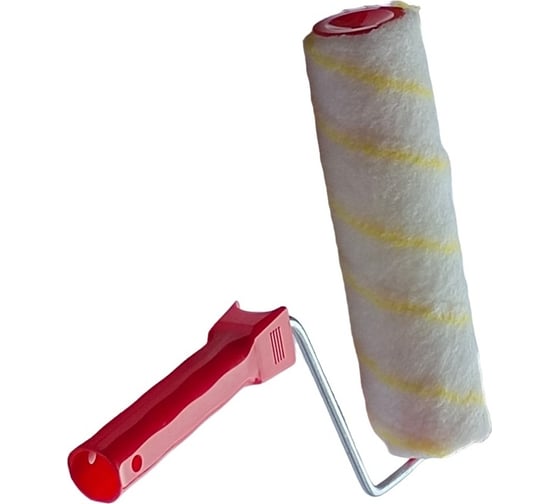 Изображение товара Валик Никище ВМ230 микрофибра Профи 230x48 мм, бюгель 6 мм, быстросъем, плотность 680 гр/м2, ворс 10 мм 38113