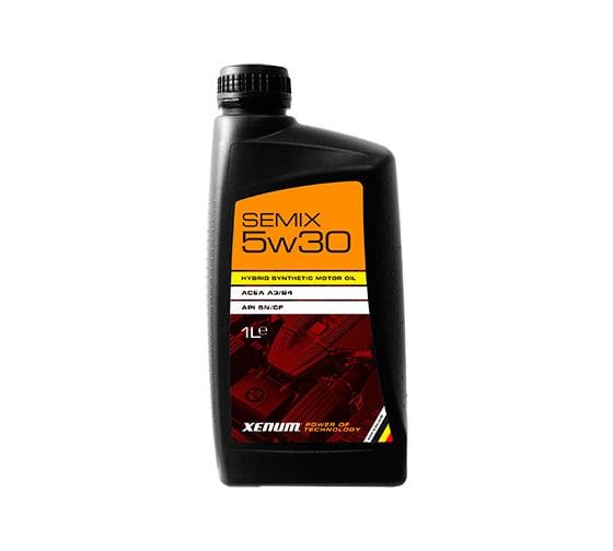 Изображение товара Моторное масло XENUM SEMIX 5W30, 1 л, универсальное, энергосберегающее, гибридное, синтетическое 2430001A