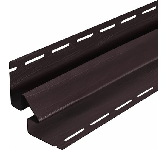 Изображение товара Внутренний угол к сайдингу PROFBUILD акрил коричневый 51608
