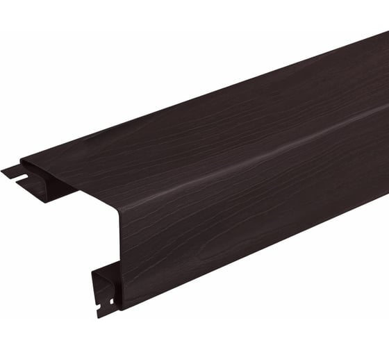 Изображение товара Наружный угол к сайдингу PROFBUILD акрил коричневый 51611