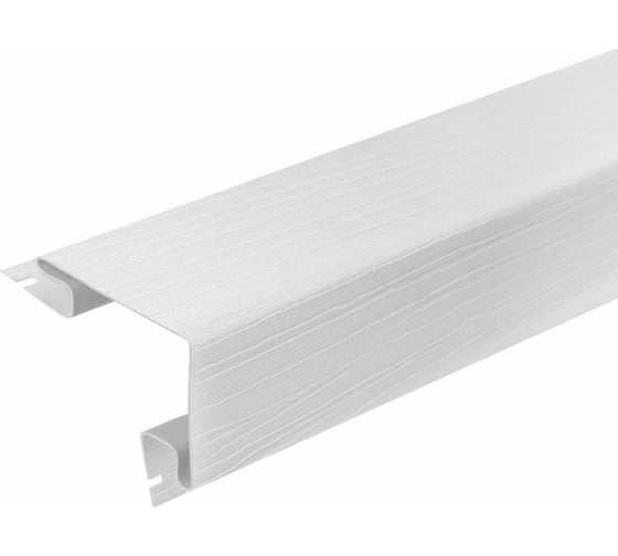 Изображение товара Наружный угол к сайдингу PROFBUILD белый 51554