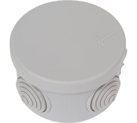 Изображение товара Распаечная коробка для открытой проводки Тусо 70х50 IP54 Рувинил 67020