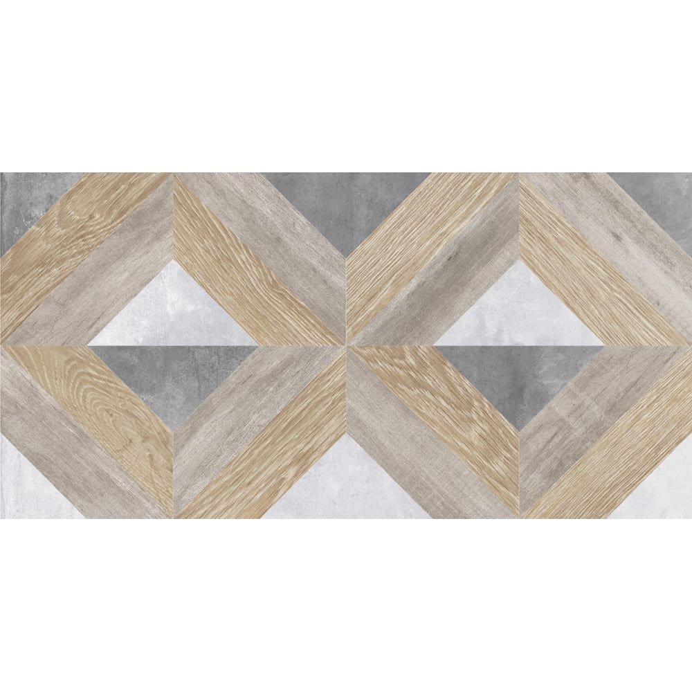 Керамическая настенная плитка LAPARET, цвет серый/коричневый х9999285836 Etnis - фото 1