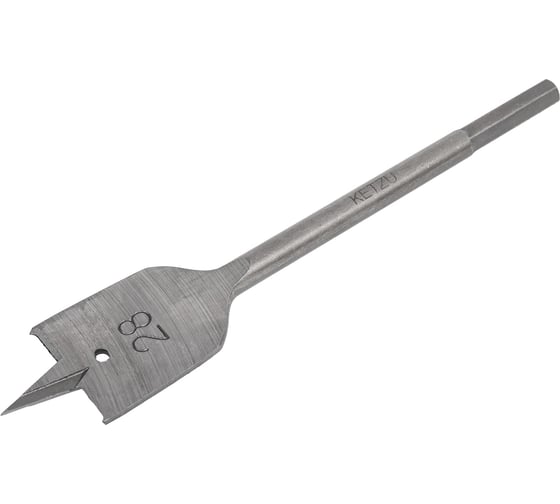 Изображение товара Сверло перовое по дереву 28 мм KETZU 530833