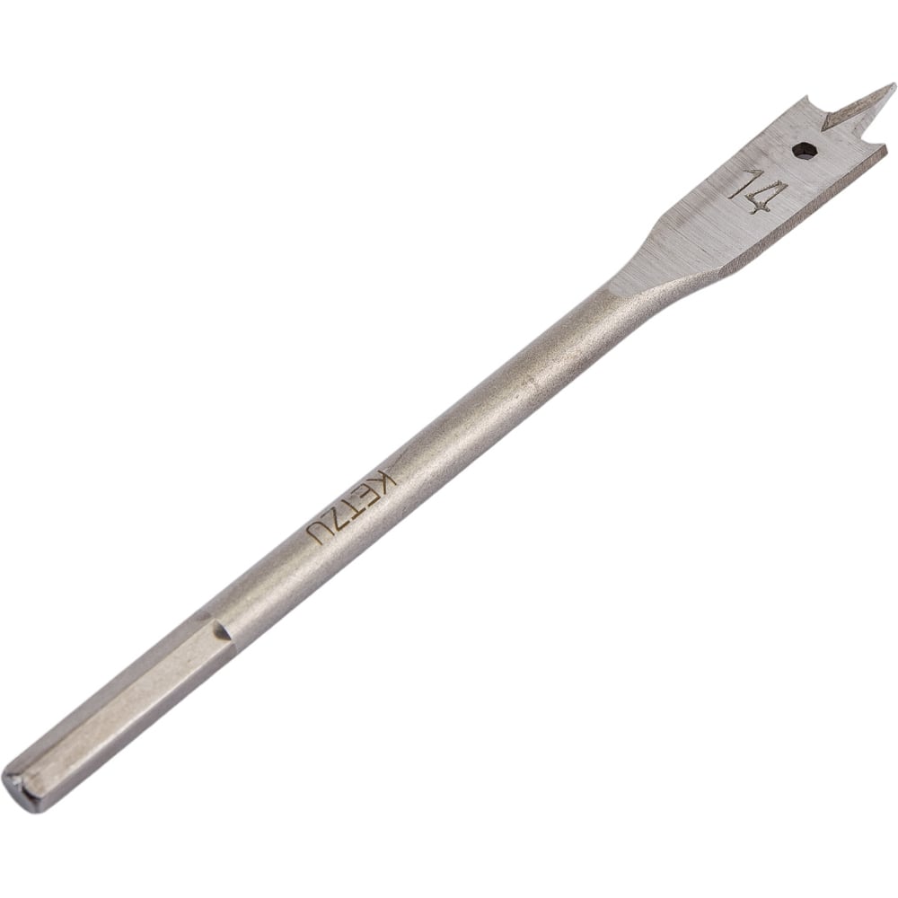 Изображение товара Сверло перовое по дереву 14 мм KETZU 530823 для точных отверстий