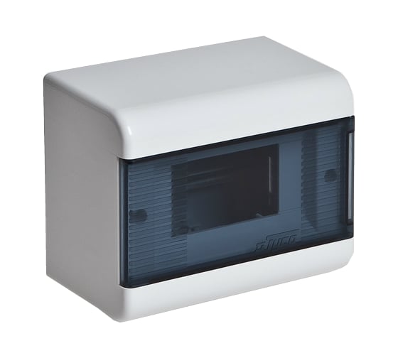 Изображение товара Щиток ОП 6 модулей с дверцей Рувинил 25417 68026