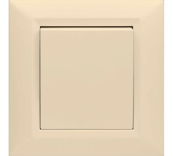 Изображение товара Одноклавишный выключатель Vesta-Electric Roma КРЕМОВЫЙ FVK010114MLK