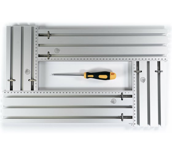 Изображение товара Шаблон фрезерный комплект KT RJ200400 200x400 мм, 2.6 кг GlobalTOOLS GT-007-114-0003