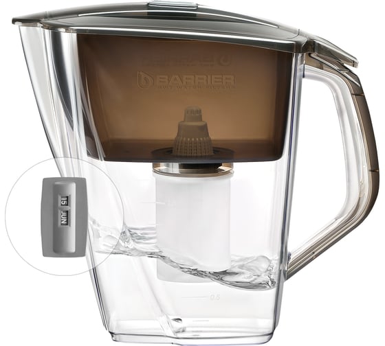 Изображение товара Фильтр-кувшин Барьер ГРАНД НЕО антрацит В015Р00