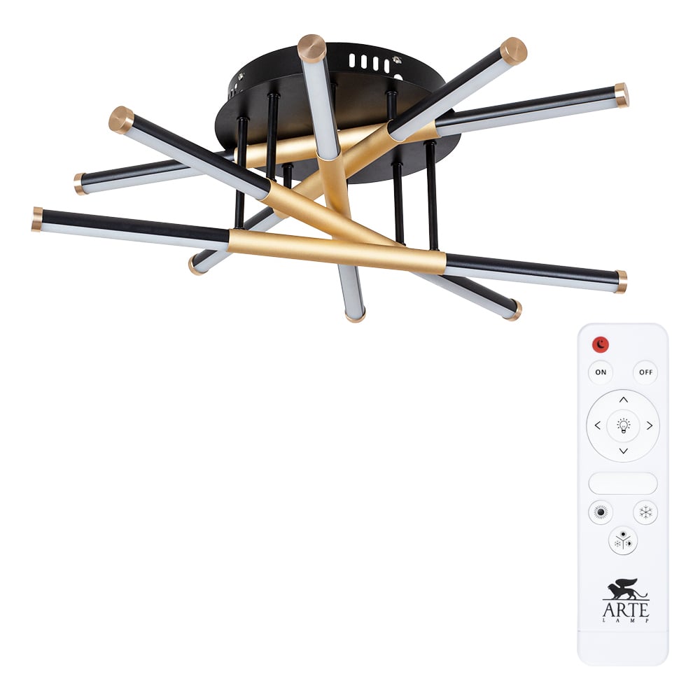 Изображение товара Потолочная люстра ARTE LAMP FERNANDO A2199PL-5BK