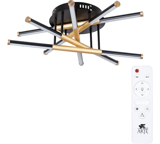 Изображение товара Потолочная люстра ARTE LAMP FERNANDO A2199PL-5BK