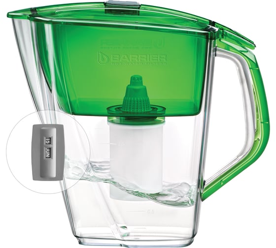 Изображение товара Фильтр-кувшин Барьер ГРАНД НЕО нефрит В012Р00