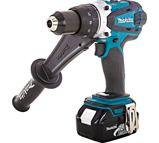 Изображение товара Аккумуляторная дрель-шуруповерт Makita DDF458RFE