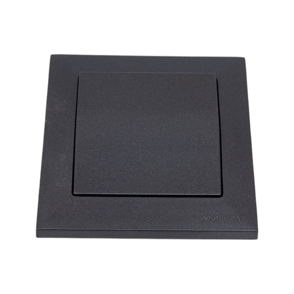 Выключатель Mutlusan Candela серый цвет (с винтом) 2125 401 0295