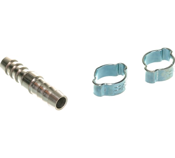 Изображение товара Переходник елочка - елочка (8 мм; два обжимных кольца 11х13 мм) FUBAG 180391