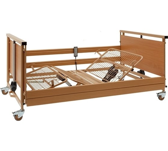 Изображение товара Медицинская кровать BURMEIER функциональная электрическая с принадлежностями, вариант исполнения: Aliura II 100