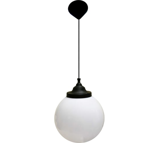 Изображение товара Светильник SVET НСБ 01-60-251 УХЛ4, молочно-белый, черный шнур XX0120-00050