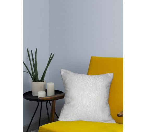 Изображение товара Декоративная подушка на молнии Kauffort Сабина, 40x40, крем 121017620