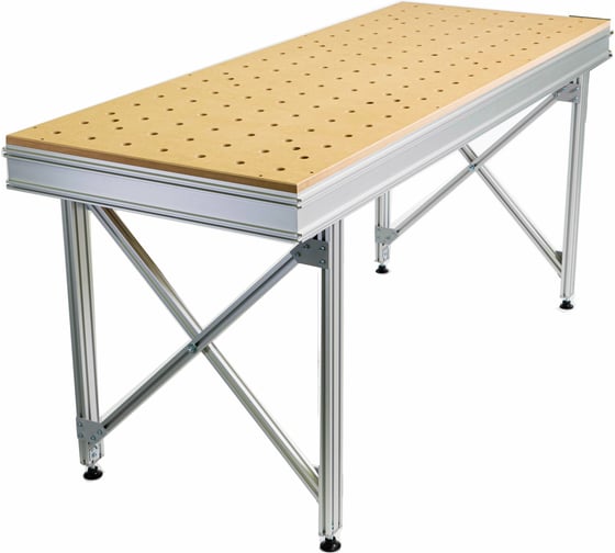 Изображение товара Монтажный универсальный стол GlobalTOOLS GT WB 733x1945 мм, (компл. mini), 46 кг GT-004-105-0001