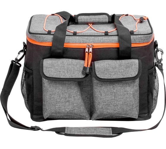 Изображение товара Сумка-холодильник Airline PRO 18 л, 34х28х19.5 см, черный/серый ADCB002