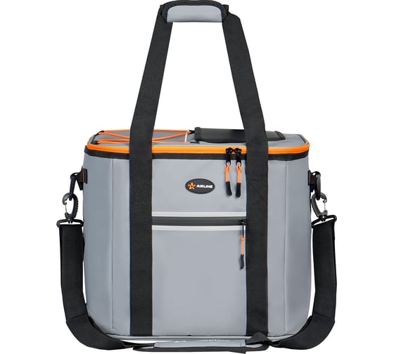Изображение товара Сумка-холодильник Airline Пикник 56 л, 41х34х41 см, серая ADCB010