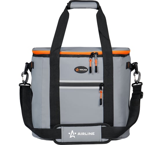 Изображение товара Сумка-холодильник Airline Пикник 23 л, 32х30х24 см, серая ADCB007