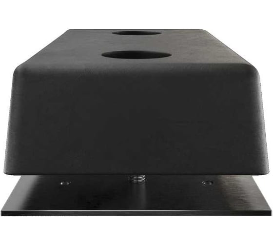 Изображение товара Бампер резиновый ТЕХНОЛОГИЯ БР-450 с монтажной пластиной и комплектом креплений 00-00003446