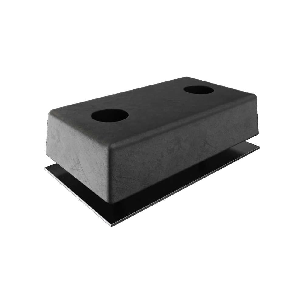 Изображение товара Резиновый бампер ТЕХНОЛОГИЯ БР-500 500x250x100 мм с крепежом