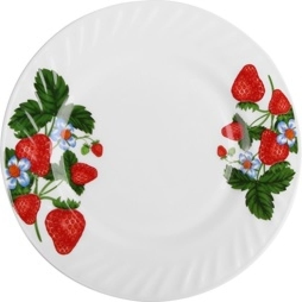 Мелкая тарелка BONJART тарелка мелкая thun 1794 мелкие ягоды 25 см
