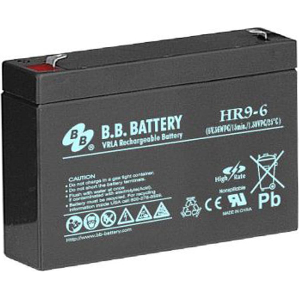 Аккумуляторная батарея BB Battery аккумуляторная батарея powerman battery ca12500