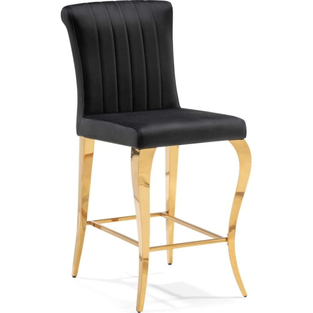Полубарный стул Woodville подставка под десерты богема 26×17×27 см золотой