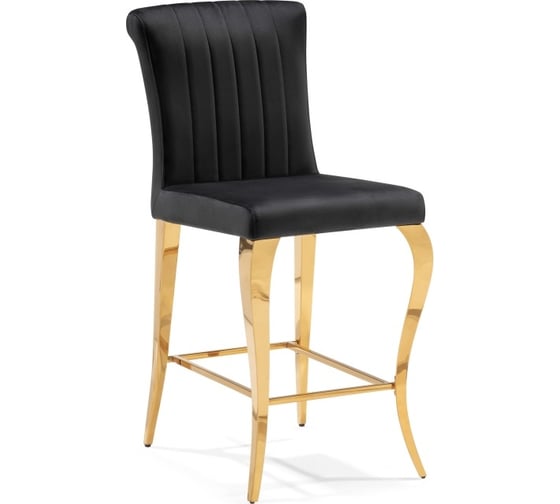 Изображение товара Полубарный стул Woodville Joan black/gold 15388