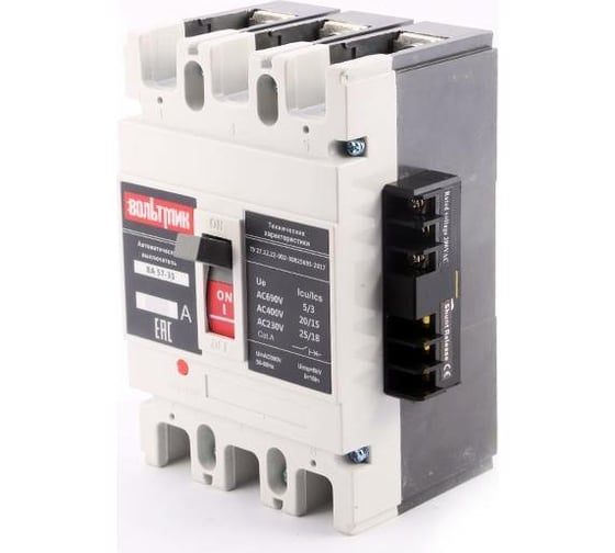 Изображение товара Автоматический выключатель ВТМ (S) ВА 51-35М2 344515 250А 2500 ВТМ00041621