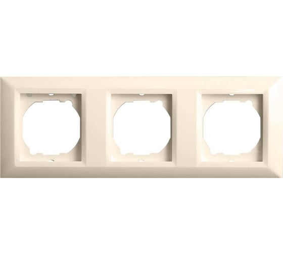 Изображение товара Рамка 3-я Metronex Electric Roma Кремовый FRM010301MLK