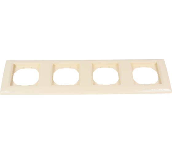 Изображение товара Рамка 4-я Metronex Electric Roma Кремовый FRM010401MLK