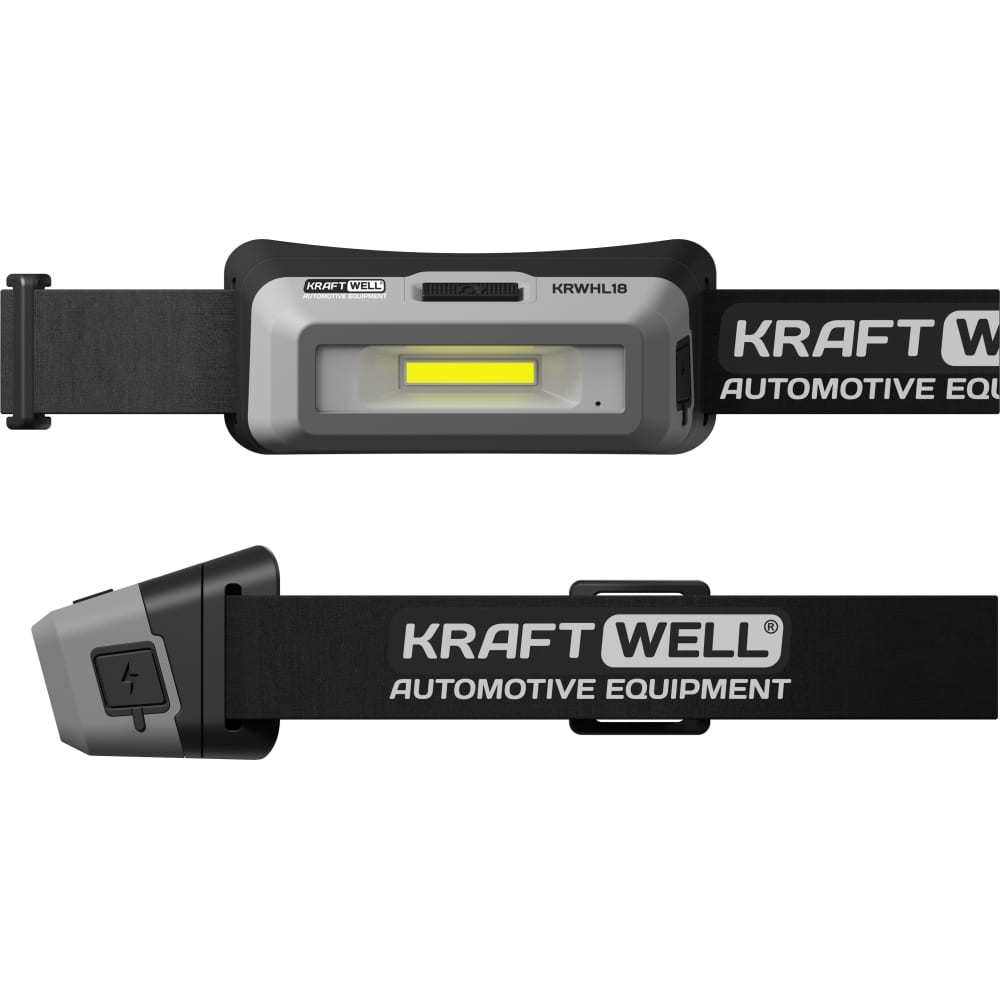 Налобный светодиодный фонарь KraftWell