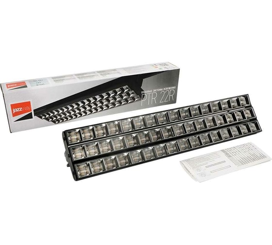 Изображение товара Светильник Jazzway светодиодный трековый PTR 2296R 3S 96Вт 4000К IP40 60град. 540мм BL черный 5039391