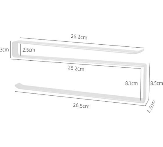 Изображение товара Держатель для бумажного полотенца Mallony SKANDI 26 см 105335