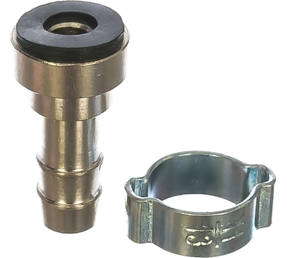 Изображение товара Переходник байонет на елочку 8 мм с обжимным кольцом 11x13 мм FUBAG 180401