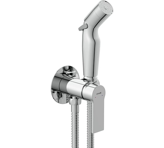 Изображение товара Смеситель с гигиеническим душем Cersanit BRASKO встраиваемый, однорычажный 64102