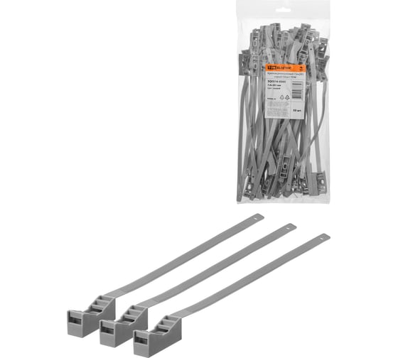 Изображение товара Ремешковый крепеж TDM ELECTRIC 7,6x285 серый, 50 шт. SQ0516-0305
